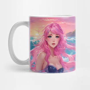 Chibi Cutie Adorable Anime Girl Hot Bikini Sea Sytle Mug